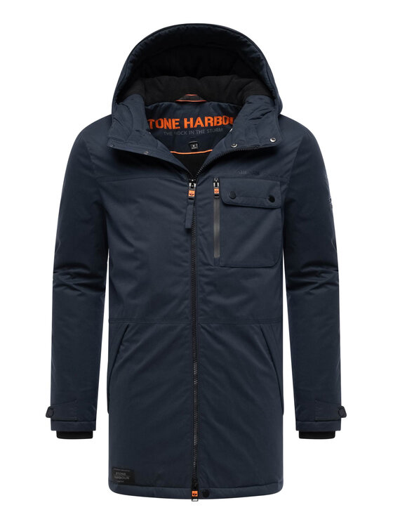 Stone Harbour Stone Harbour Kurtka zimowa Fintaan Niebieski Regular Fit