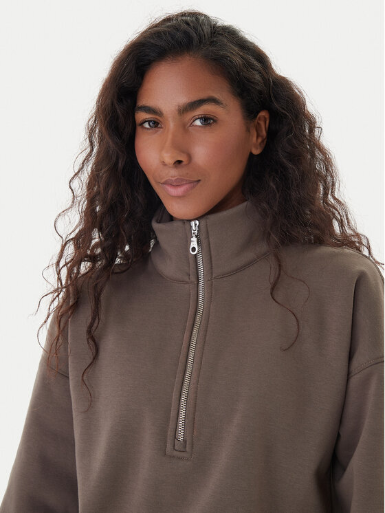 Girlfriend Collective Girlfriend Collective Bluză Vega 2024 Bej Relaxed Fit