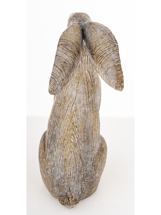 MIAhome MIAhome Figurka królik 22x8,5x17 cm LEONIO-2 Brązowy