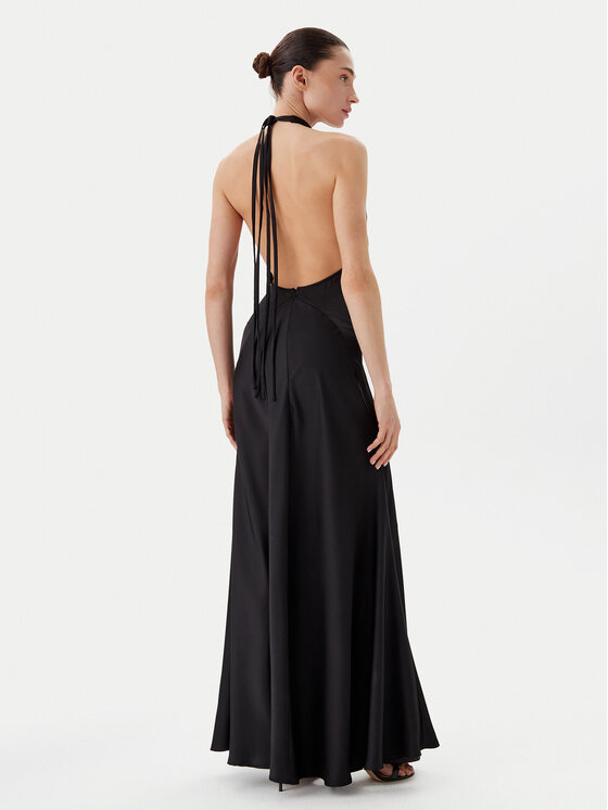 Eleh Eleh Abendkleid ESS250181 Schwarz Regular Fit