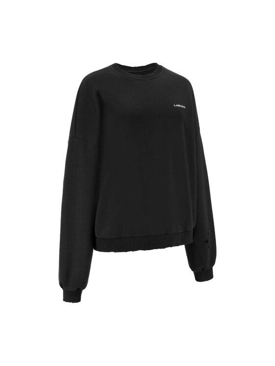 La Mania La Mania Mikina MOUS 2 Černá Classic Fit