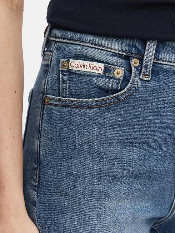 Calvin Klein Jeans Calvin Klein Jeans Jeans hlače Vintage Avenue LV047D756G Modra Skin Fit