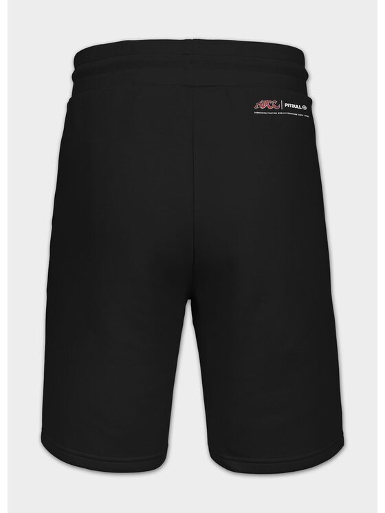 PITBULL PITBULL Szorty sportowe ADCC DOGWOOD Czarny Regular Fit