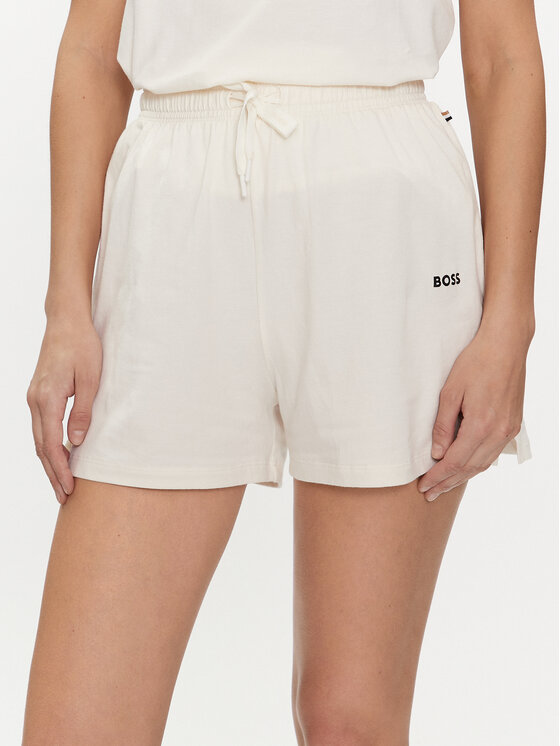 Boss Pyžamové šortky 50515606 Béžová Regular Fit