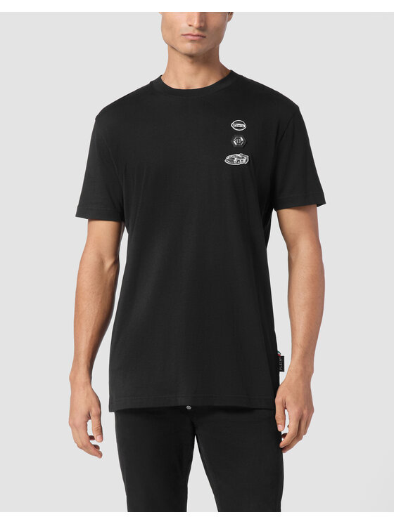 PHILIPP PLEIN PHILIPP PLEIN T-shirt 21185 Nero Regular Fit