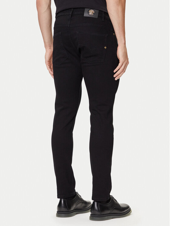Versace Jeans Couture Versace Jeans Couture Jeansy 79GAB5D0 CDW00 Czarny Straight Fit