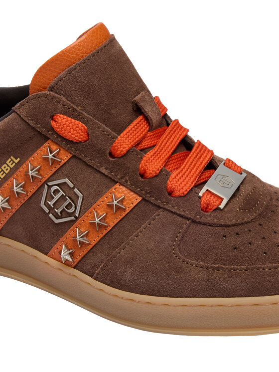 PHILIPP PLEIN PHILIPP PLEIN Sneakersy 29931 Brązowy