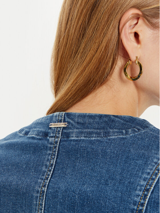 Liu Jo Liu Jo Jeansová bunda UF4120 D4448 Modrá Regular Fit