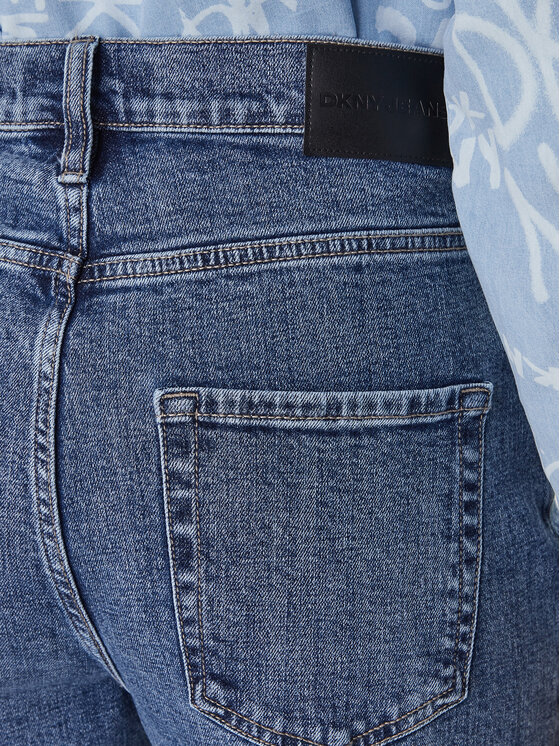 DKNY DKNY Jeansy DJ5M4076 Modrá Wide Leg