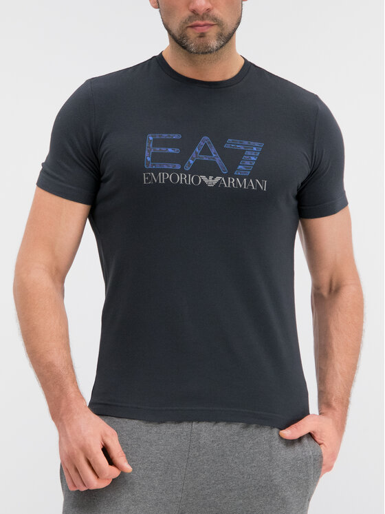 EA7 Emporio Armani EA7 Emporio Armani T-shirt 3GPT18 PJP6Z 1578 Blu scuro Regular Fit