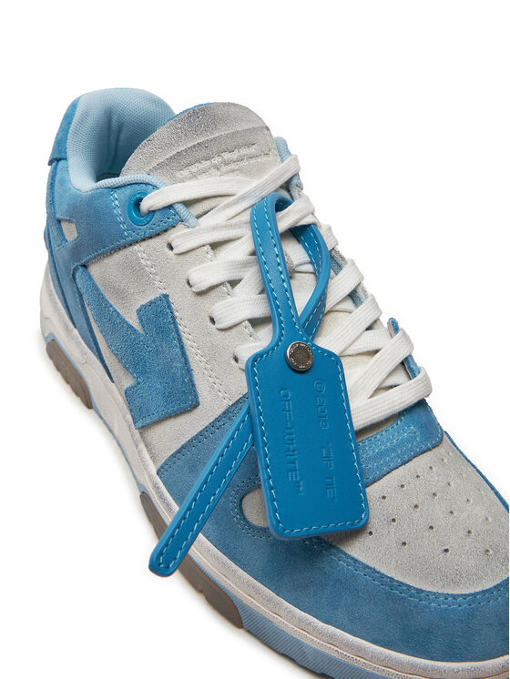 Off-White Off-White Sneakersy OMIA189S22LEA0080140 Modrá