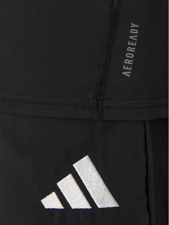 adidas adidas Športna majica Adizero Essentials IM8586 Črna Slim Fit