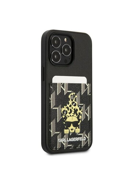 KARL LAGERFELD KARL LAGERFELD Etui na telefon iPhone 13 Pro Czarny