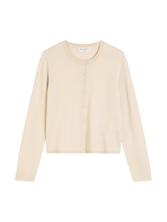Marc O'Polo Marc O'Polo Cardigan 509 5118 61085 Bej Slim Fit
