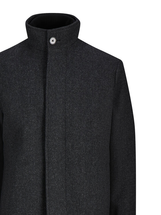 Jack & Jones Jack & Jones Демісезонний плащ Keith 12303386 Темно-сірий Regular Fit