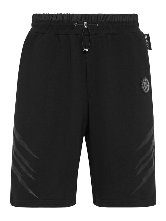 Plein Sport Plein Sport Pantaloncini 3975 Nero Jogger Fit
