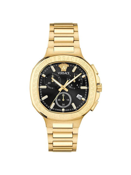 Versace Versace Zegarek VEVCA0724 Złoty