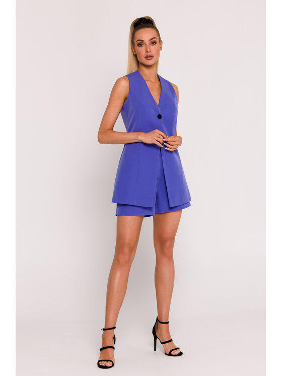 Made of Emotion Made of Emotion Giacca da abito M776 Viola Generous Fit