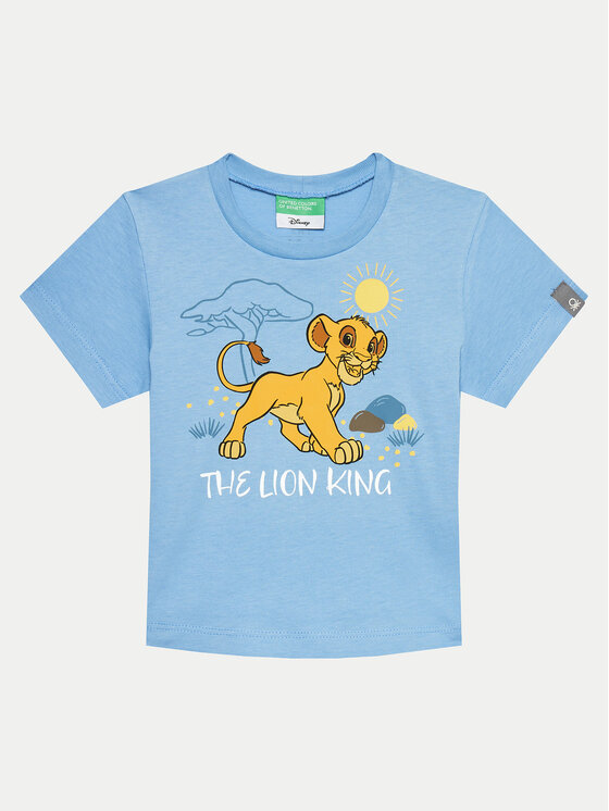 United Colors Of Benetton United Colors Of Benetton T-Shirt 3I1XG10GR Μπλε Regular Fit