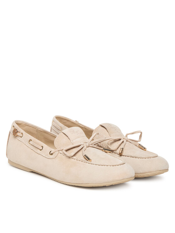 Guess Guess Mokasyny FLPAIS SUE14 Beżowy