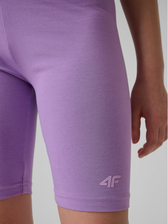 4F 4F Kolarki BASIC+ Fioletowy Regular Fit