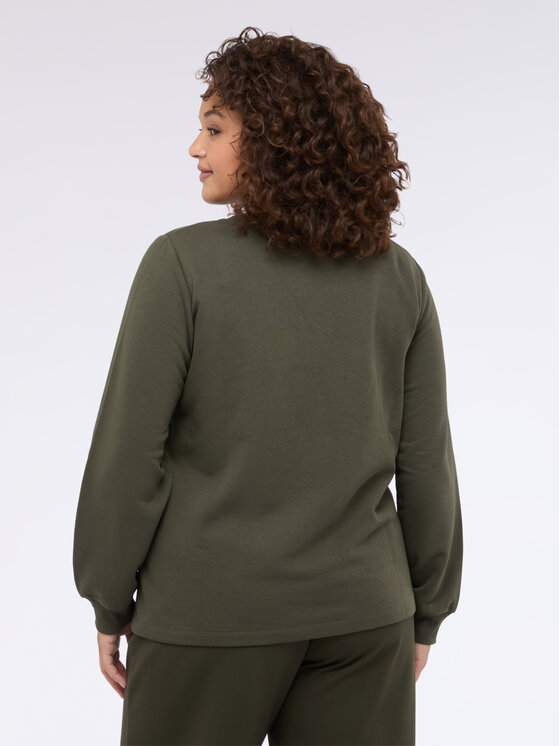 Fiorella Rubino Fiorella Rubino Felpa G802L008737N035 Verde Regular Fit