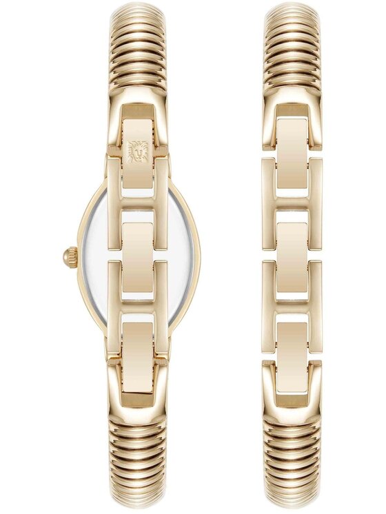 Anne Klein Anne Klein Zegarek AK-5178GPST Złoty