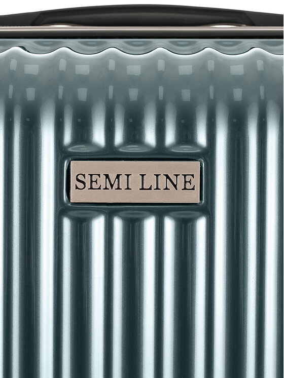 Semi Line Semi Line Közepes bőrönd T5955-2 Sötétkék