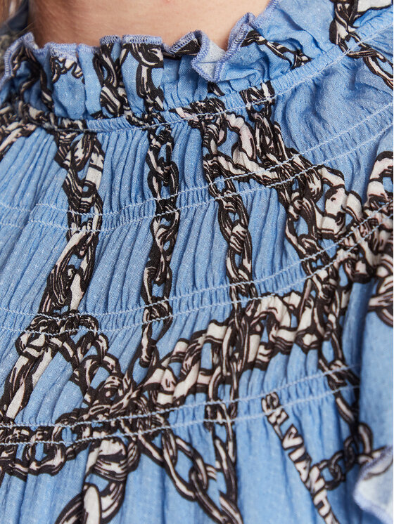 Silvian Heach Silvian Heach Μπλουζάκι GPP23181BL Μπλε Regular Fit