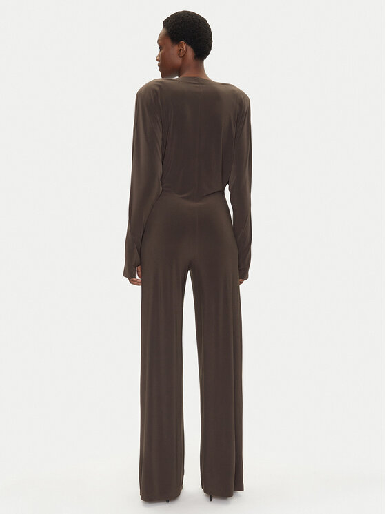 NORMA KAMALI NORMA KAMALI Jumpsuit KK424JPLG63823 Marrone Regular Fit