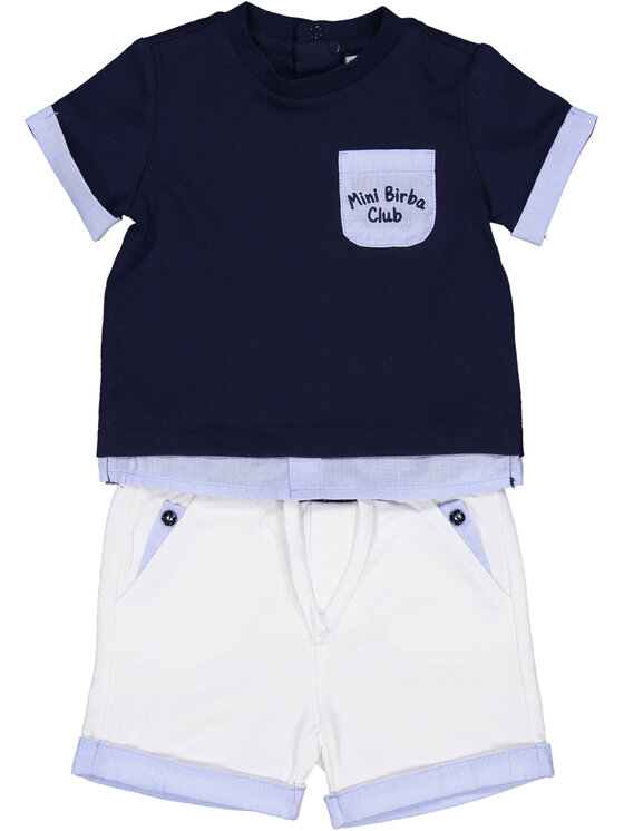 Birba Trybeyond Birba Trybeyond Set T-Shirt und Shorts 999 69014 00 Dunkelblau Regular Fit
