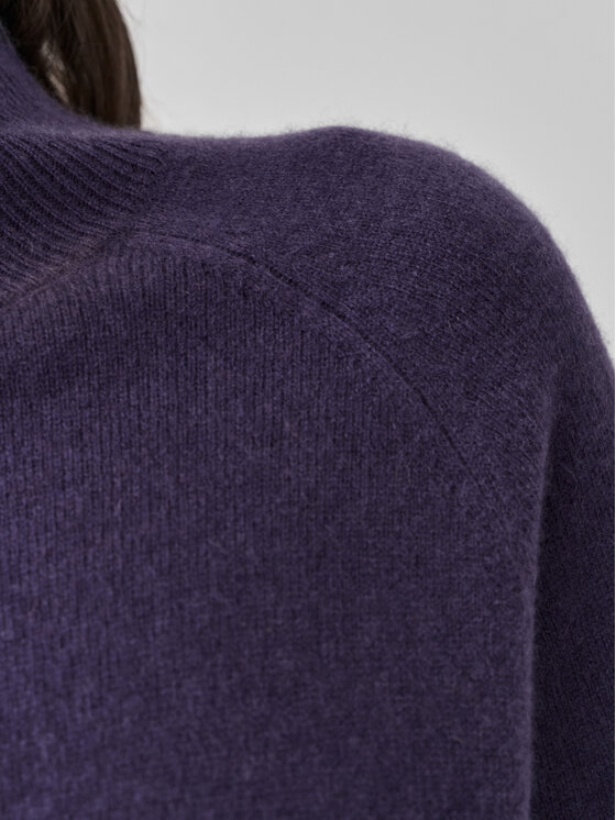 TATUUM TATUUM Sweter LENO 1 Fioletowy Classic Fit