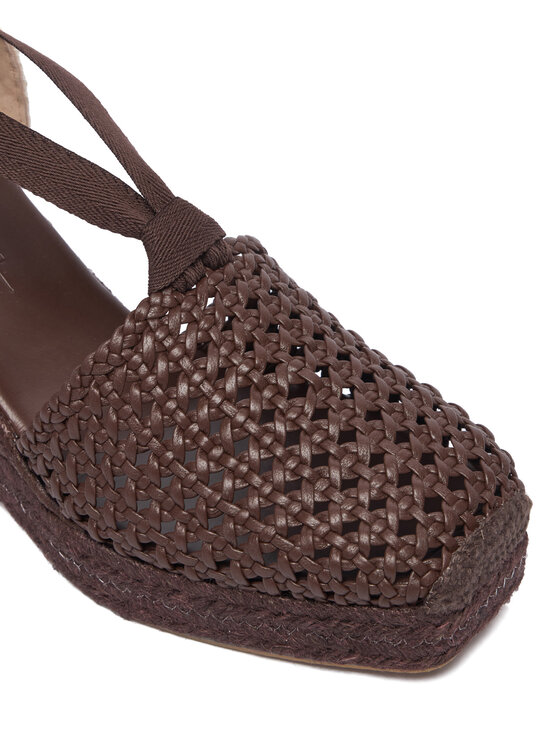 Weekend Max Mara Weekend Max Mara Espadrilės 2615521155670 Tamsiai ruda