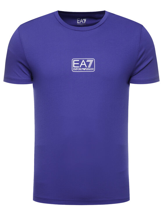 EA7 Emporio Armani EA7 Emporio Armani Marškinėliai 8NPT11 PJNQZ 1570 Mėlyna Regular Fit