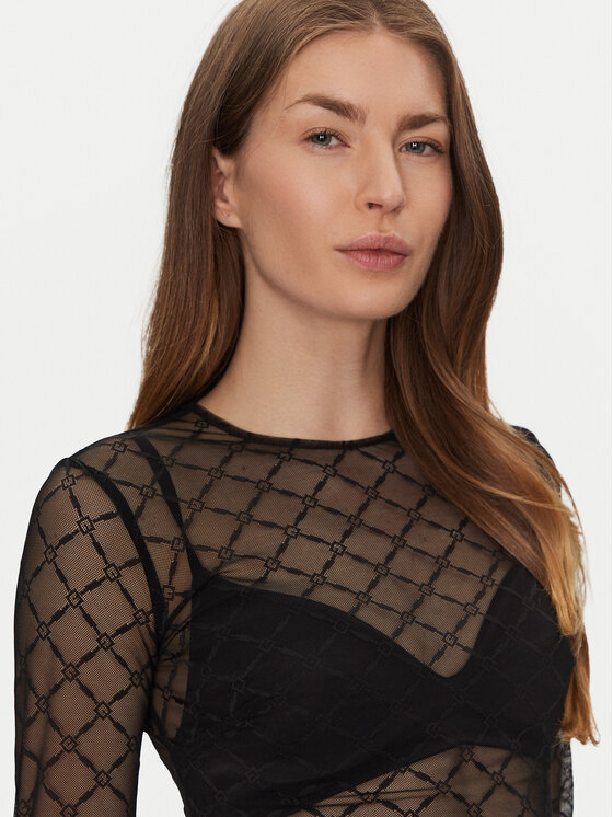 Elisabetta Franchi Elisabetta Franchi Body BO-021-51E2-V260 Černá Slim Fit