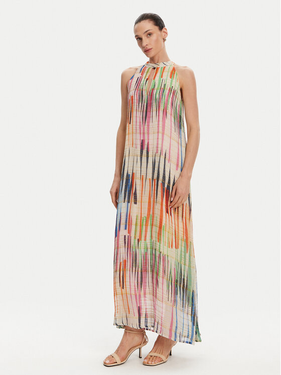 LOLA CASADEMUNT LOLA CASADEMUNT Letní šaty LS2516027 Barevná Relaxed Fit