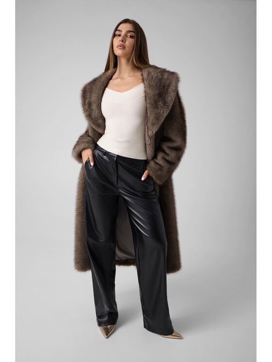 Guess Guess Spodnie materiałowe 184255 Czarny Classic Fit