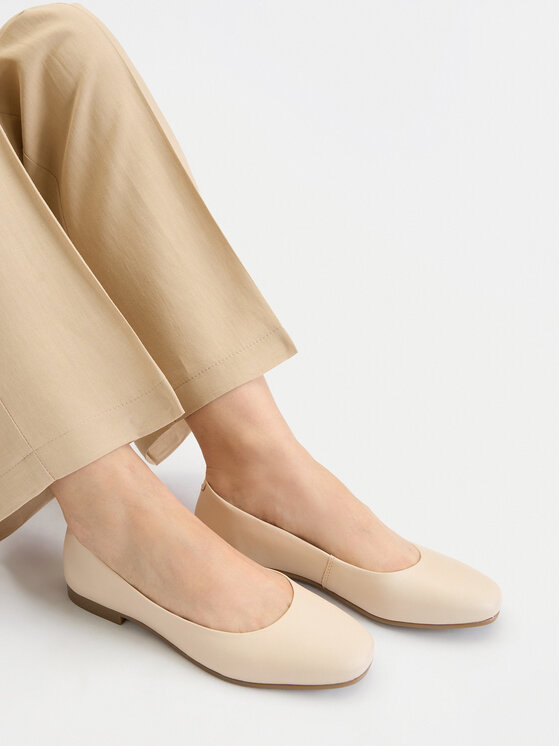 Lasocki Lasocki Ballerine CEO-RST-WOLLY-09 Beige