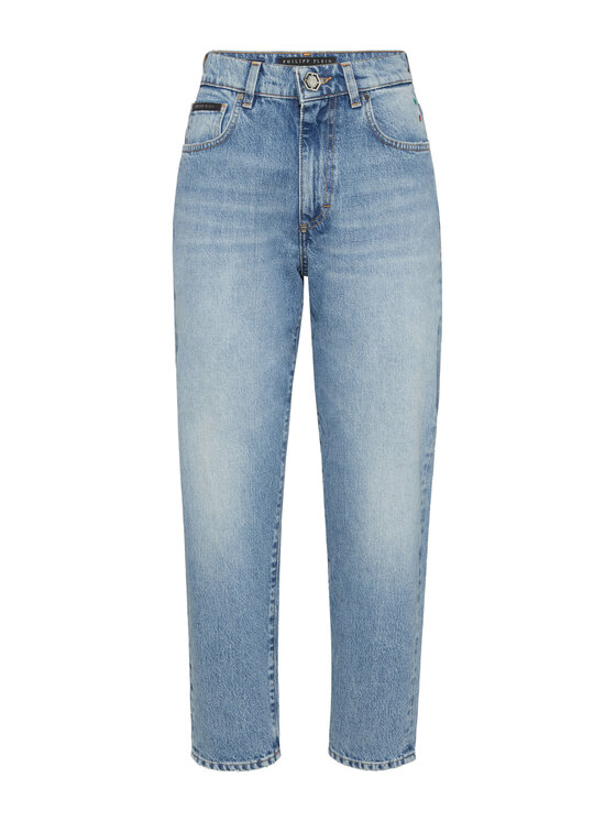PHILIPP PLEIN PHILIPP PLEIN Jeans 27205 Blu Mom Fit