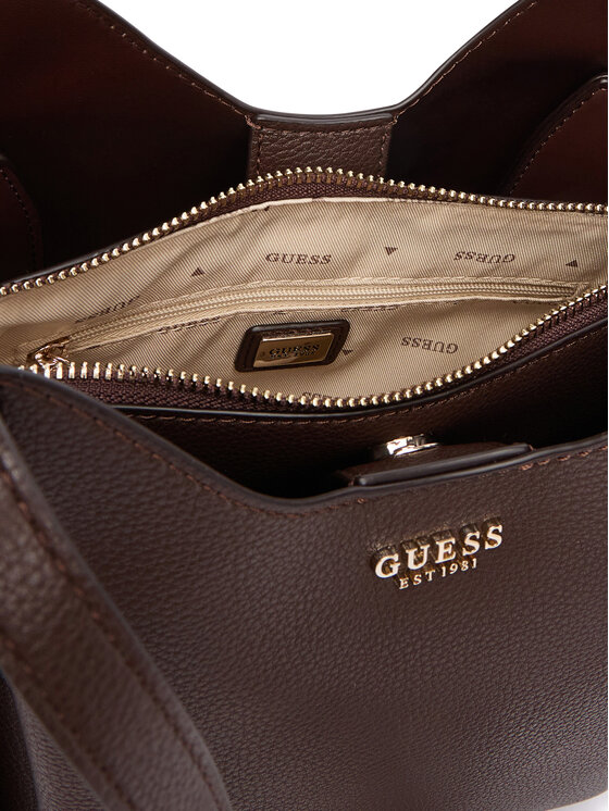 Guess Guess Дамска чанта HWBG97 35030 Тъмнокафяв