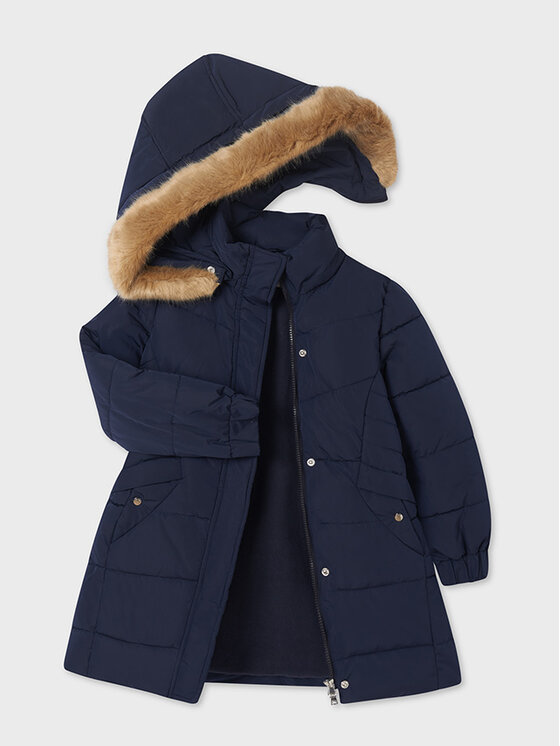 Giubbotto piumino 7438 Blu scuro Regular Fit