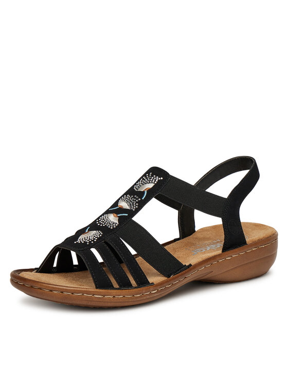 Rieker Rieker Sandaalid 60875-00 Must