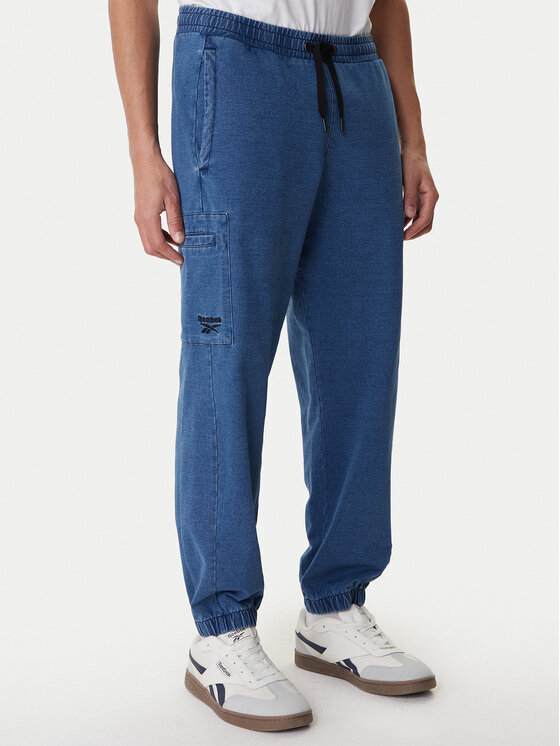 Reebok Pantaloni trening Ambrose RK25543CCM Albastru Regular Fit