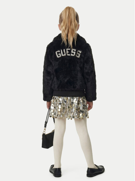 Guess Guess Futro J6BL06 W3998 Czarny Regular Fit