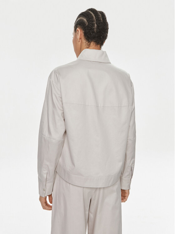 Max Mara Leisure Max Mara Leisure Marškiniai Dandy 2416111028 Pilka Regular Fit
