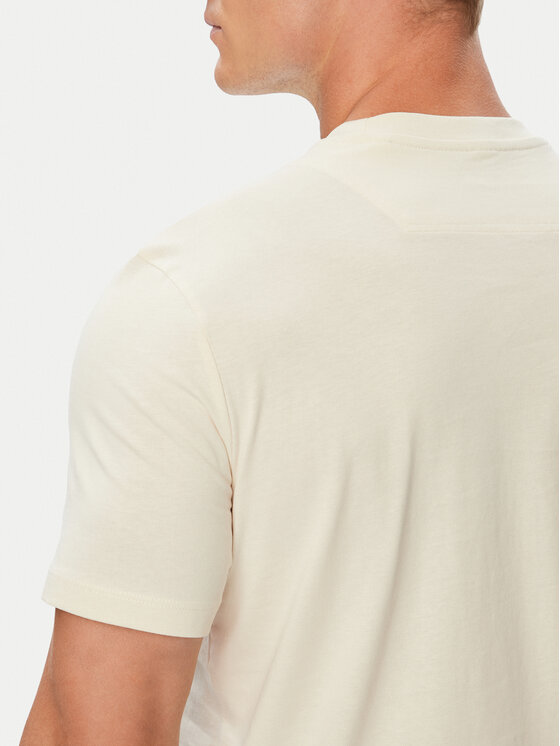Guess Guess Тишърт Z6BI05 K6536 Кремав Regular Fit