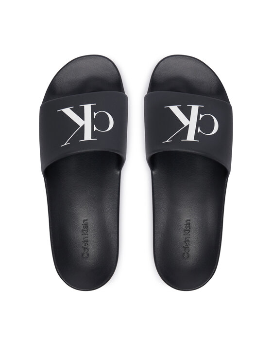 Calvin Klein Calvin Klein Pantoletten 3 Slide Molded Eva HM0HM02335 Schwarz