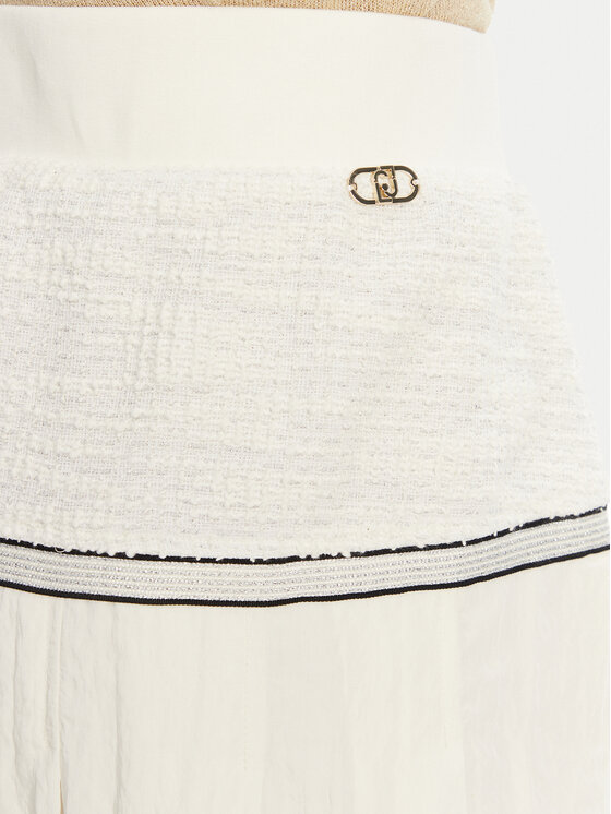 Liu Jo Sport Liu Jo Sport Minigonna TA5124 J4894 Bianco Regular Fit