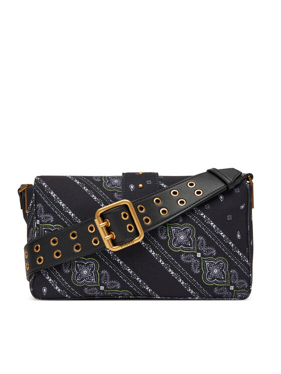 PINKO PINKO Handtasche Love One Classic Slouchy Fl PE 25 PLTT 104524 A2AS Schwarz