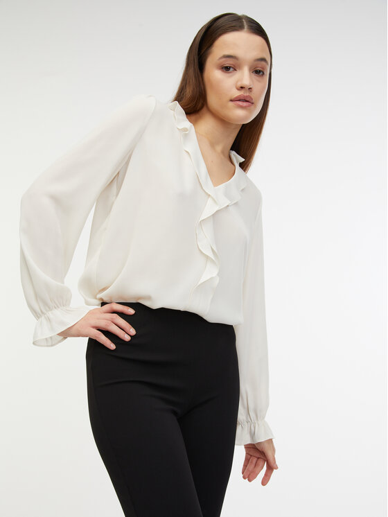 Orsay Orsay Komplet bluza, bluzka i spodnie 1000183X6666__XXL Czarny Regular Fit